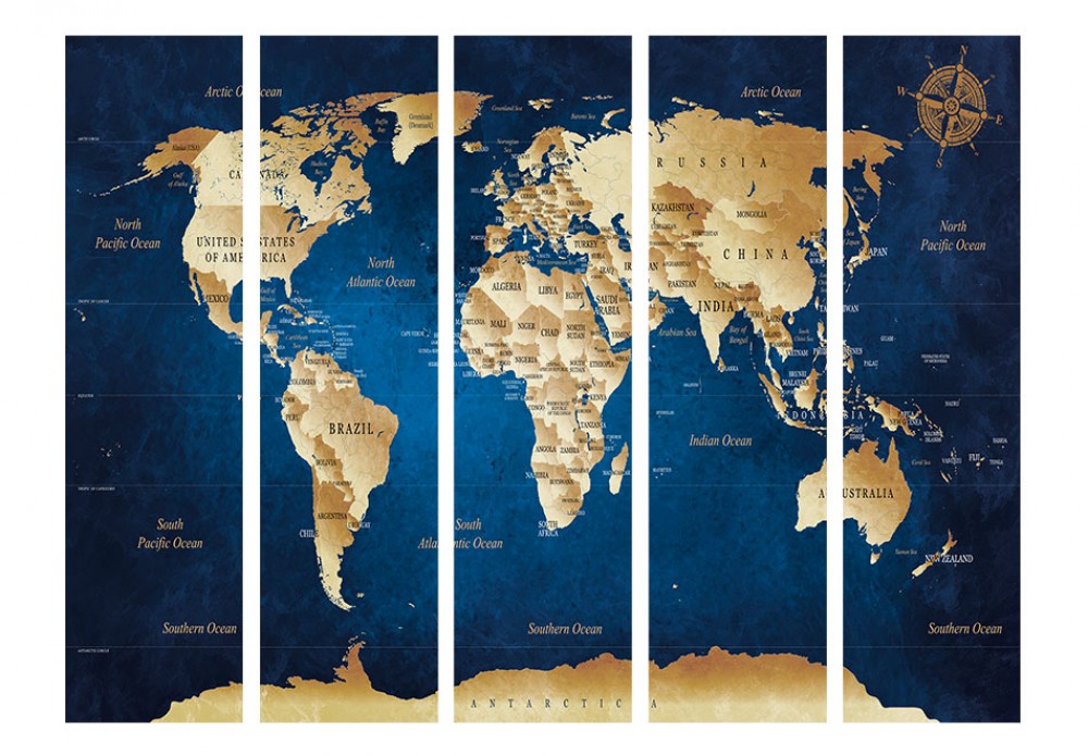 The Dark Blue Depths [Room Dividers] 