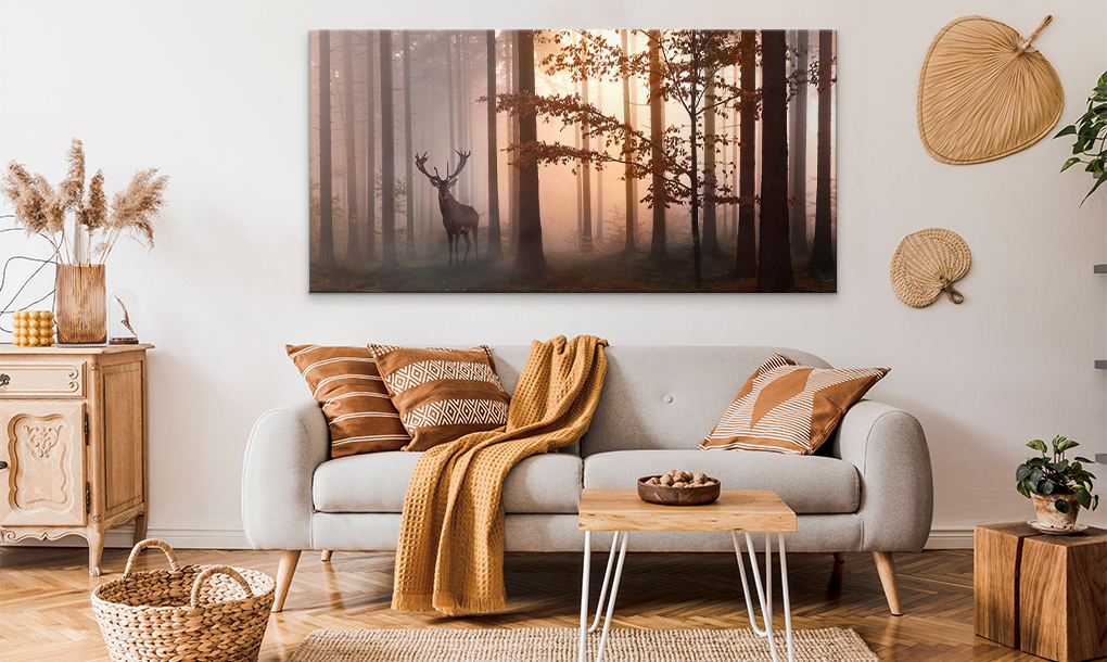 Ghirlanda Decorativa Autunnale Per La Casa – Rami, Foglie E Bacche, Colori Caldi