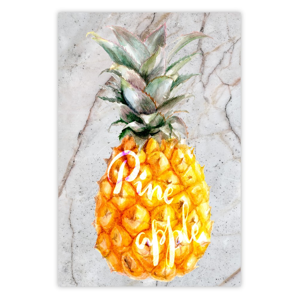 poster per pareti ananas