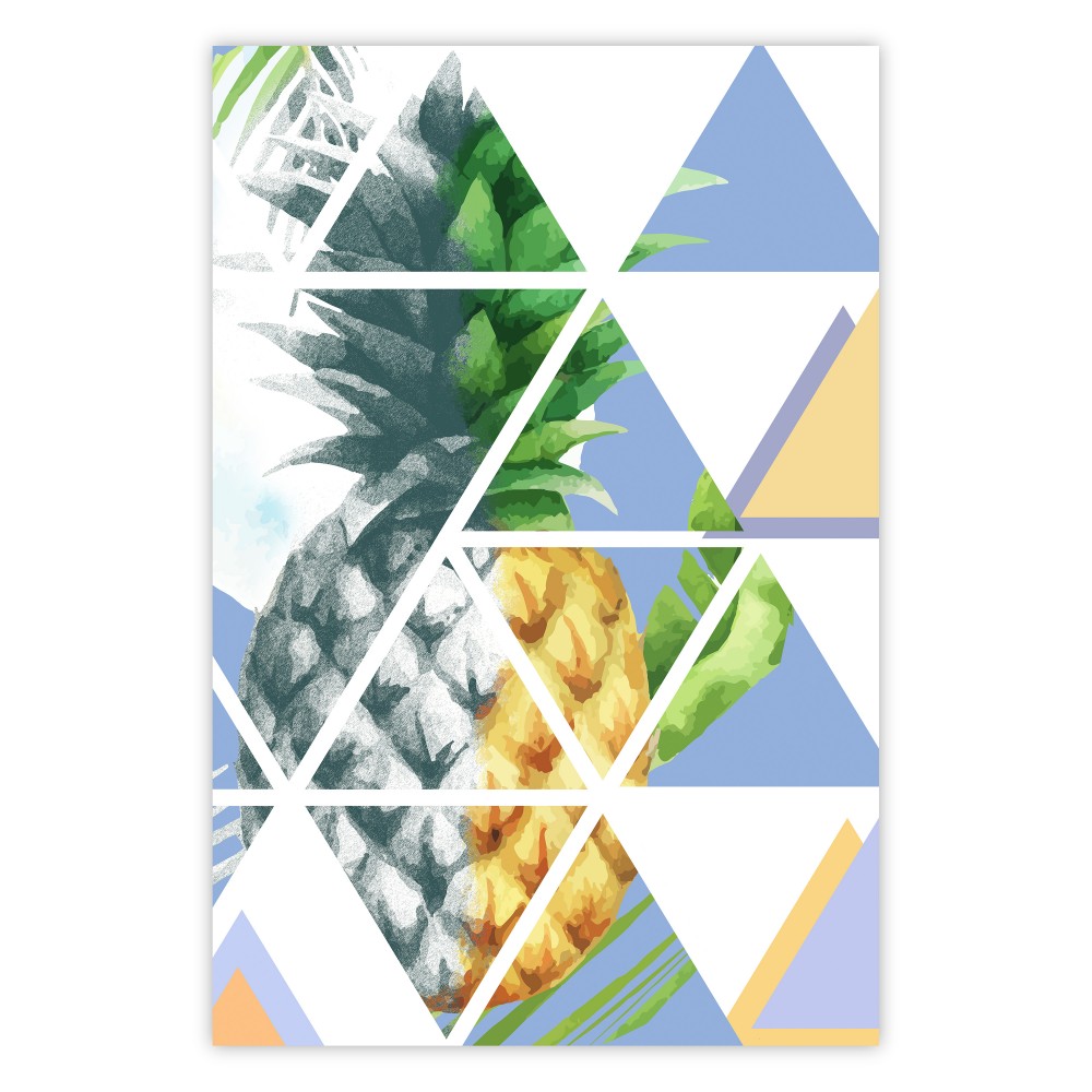 poster ananas geometricogeo