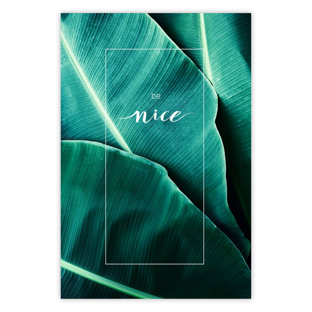 poster be nice