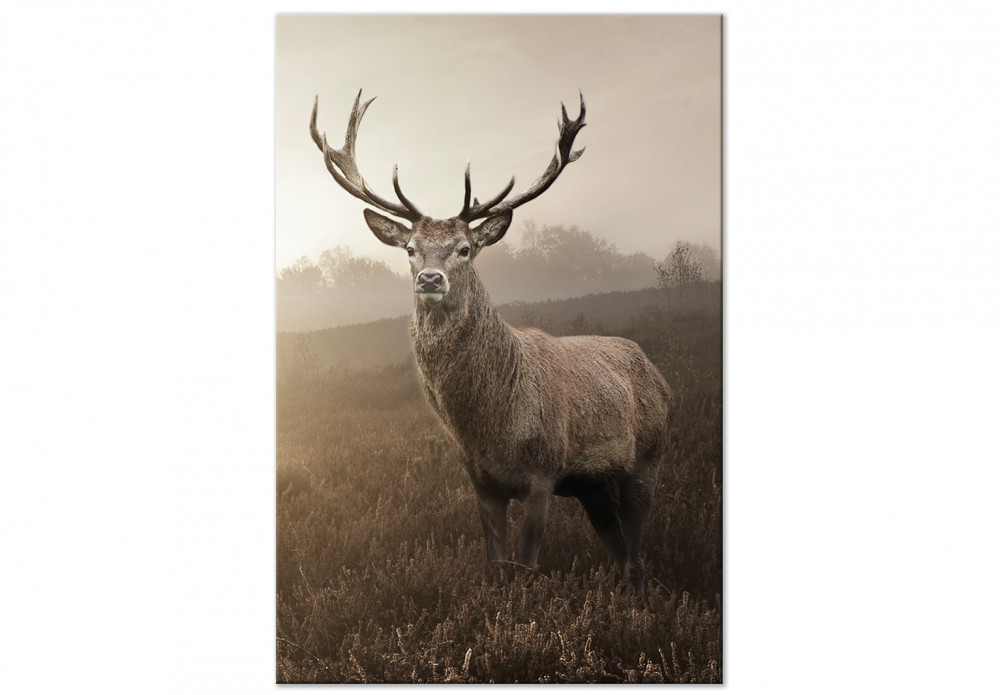 Deer in Sepia (1 Part) Vertical 