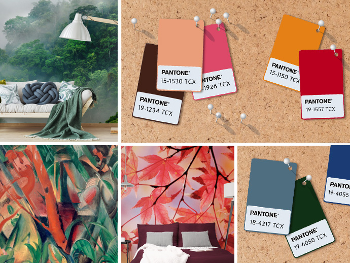 colori dell'autunno pantone 2019