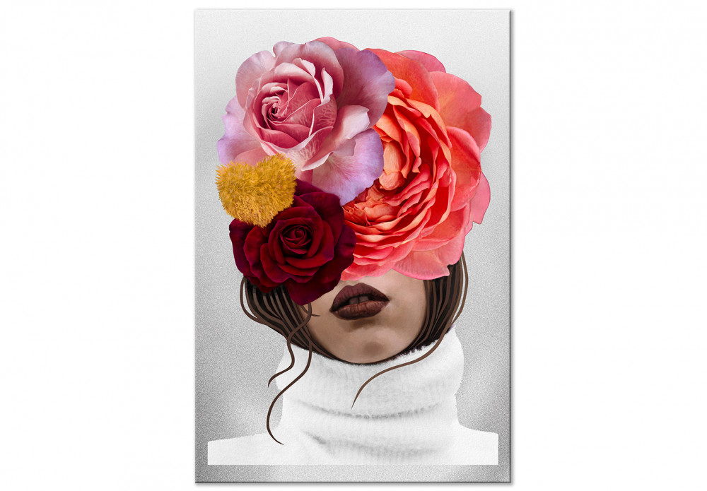 quadro astratto donna