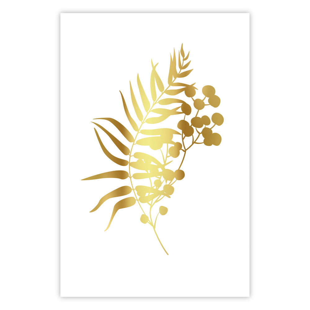 Form of Nature [Deco Poster - Gold]