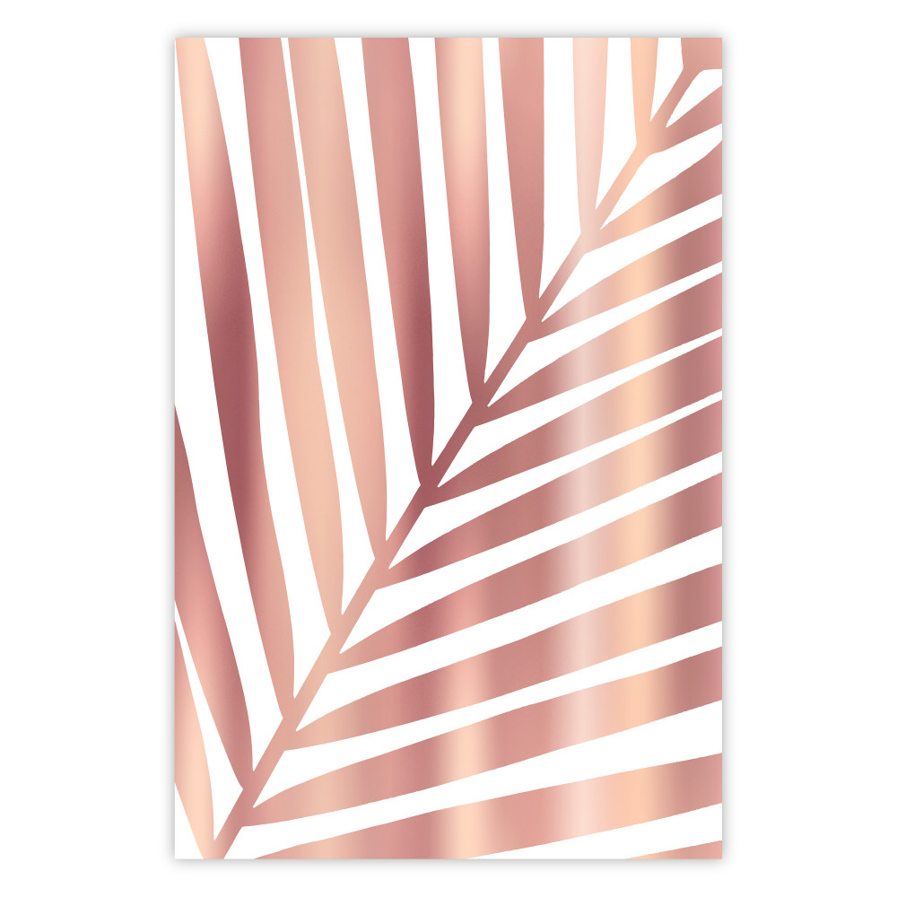 Precious Leaf [Deco Poster - Rose Gold]