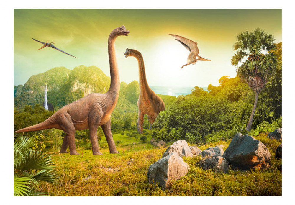 carta da parati dinosauri