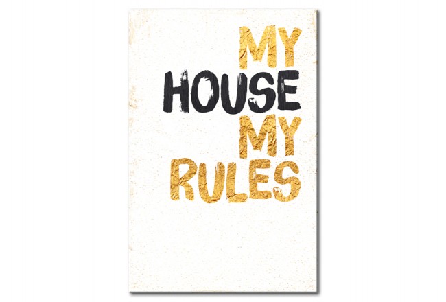 poster scritta casa home house