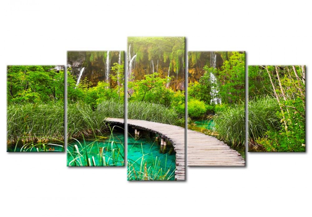 quadro verde natura