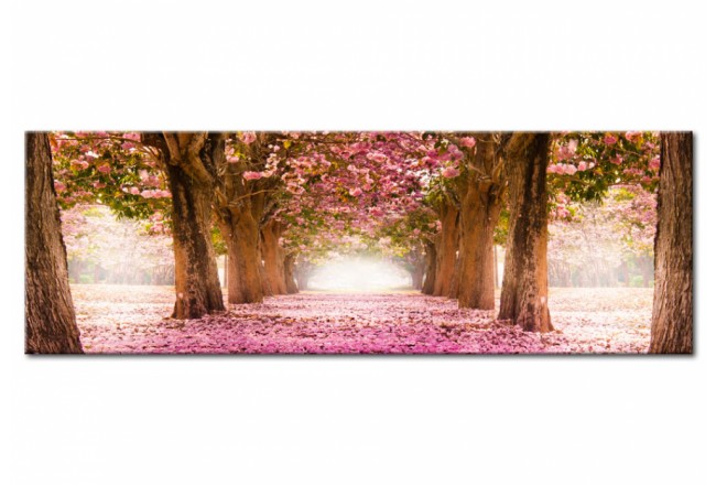 quadro acrilico paesaggio natura primavera