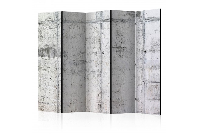 paravento calcestruzzo stile industriale