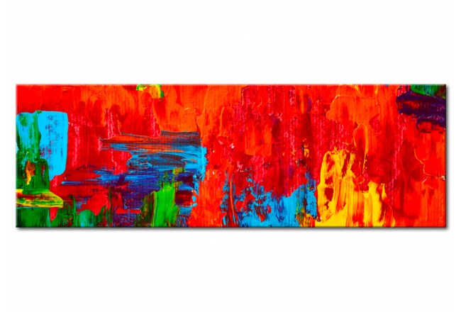 quadro su vetro acrilico astratto colore 