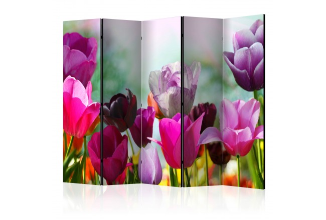paravento fiori tulipani