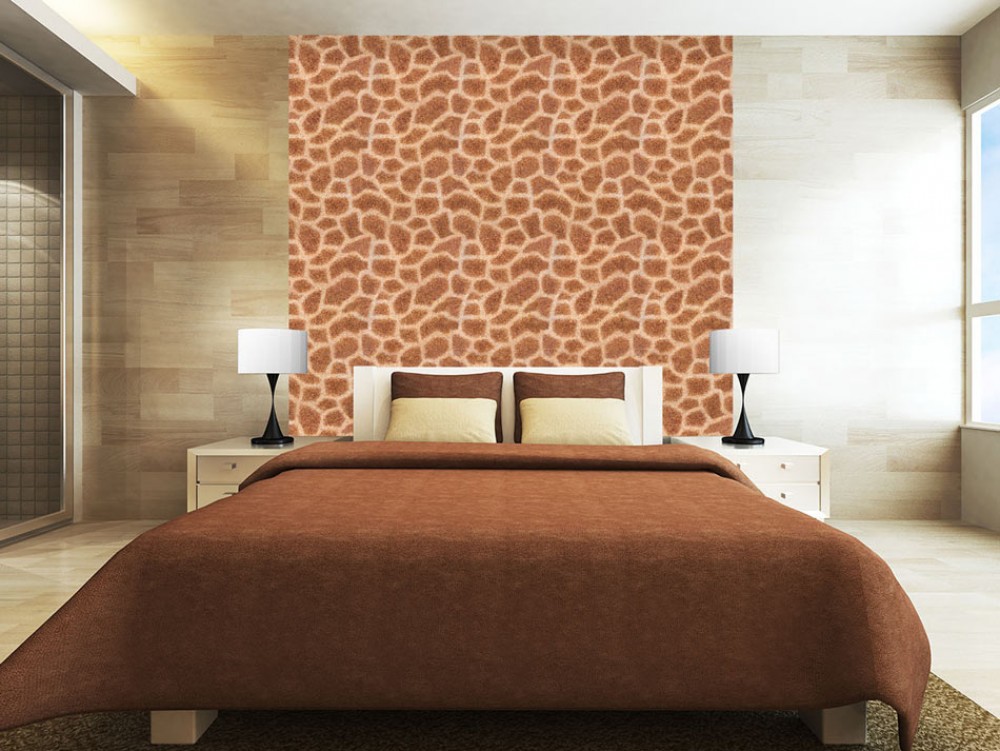 carta da parati giraffa