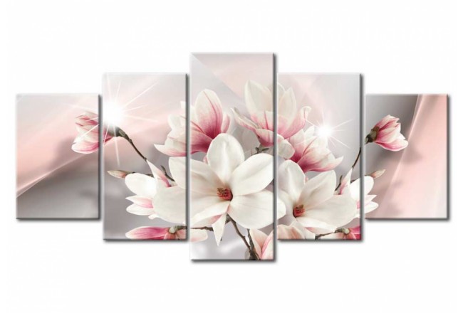 quadro fiori magnolie