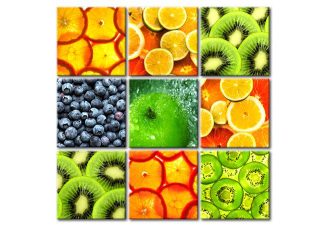 quadro con frutta