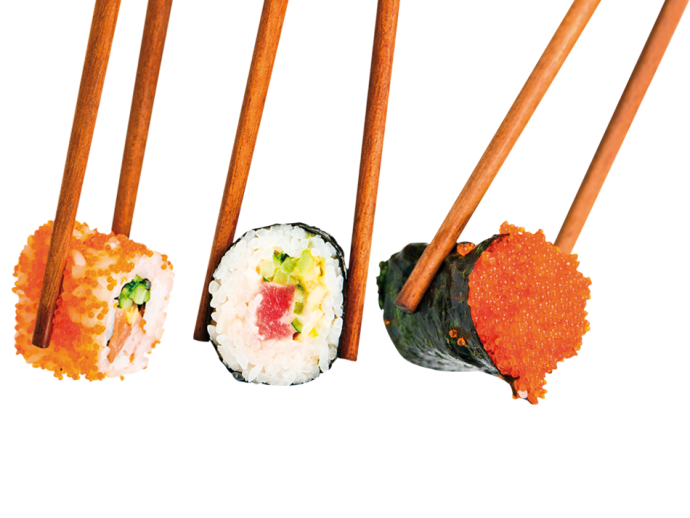 adesivo murale per la sala da pranzo sushi