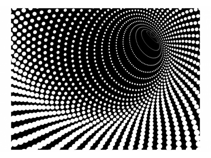 carta da parati 3d geometria astratta