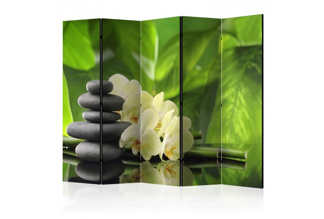 paravento orchidea natura sassi spa