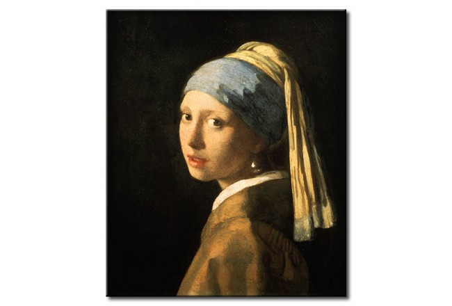 quadro riproduzione vermeer