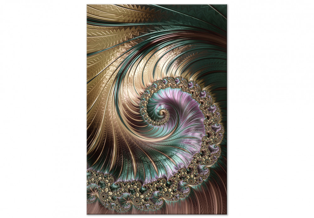 Fractal Swirl (1 Part) Vertical