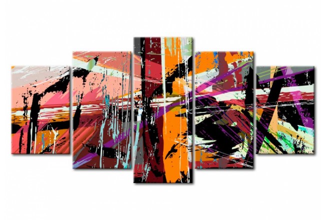 quadro moderno astratto per soggiorno