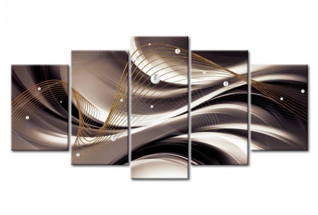 moderno quadro geometrico per soggiorno