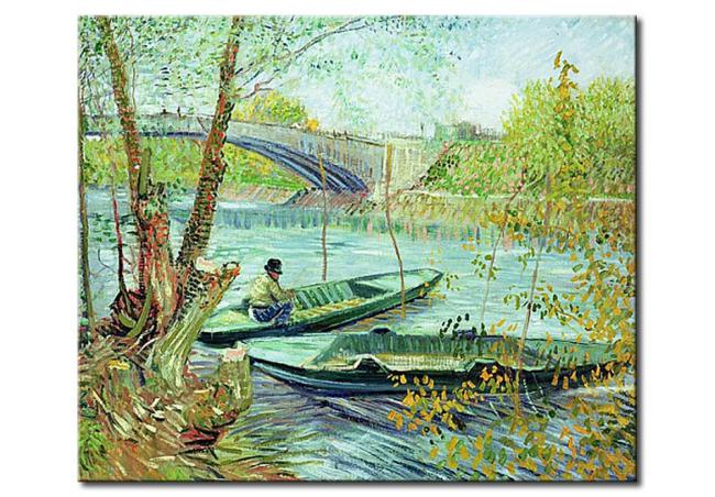 quadro van gogh pesca