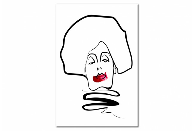 moderno ritratto donna