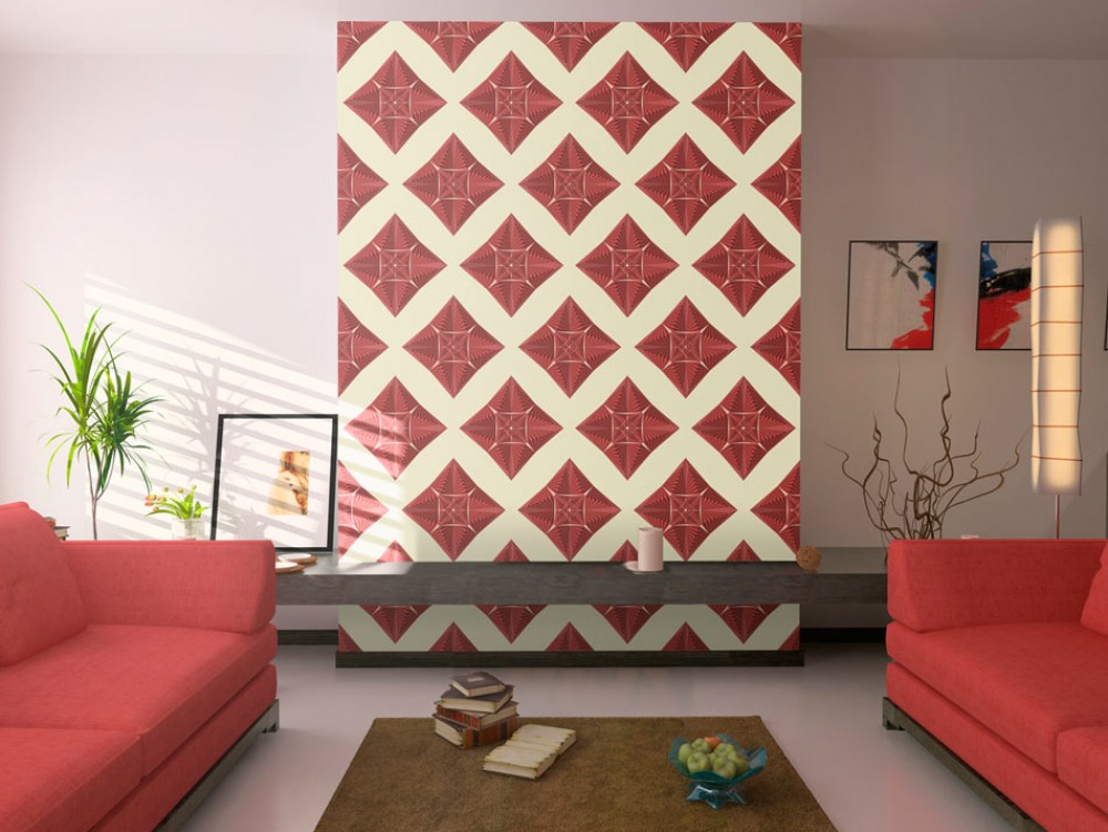 carta da parati mosaico