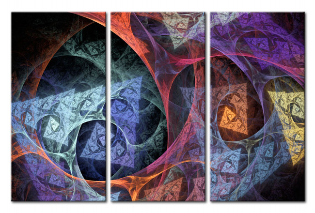 Astrazione di colori misteriosi